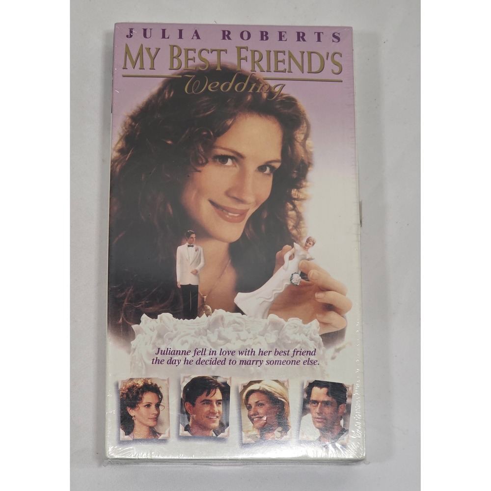 My Best Friend's Wedding VHS 1997 Julia Roberts Sealed New TriStar